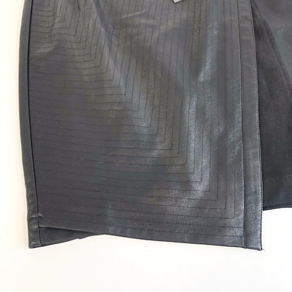 Buffalo Black Asymmetric Carlene Pencil Skirt M - Picture 3 of 8